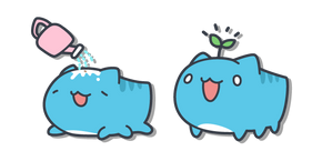 Bugcat Capoo Growing Plant Cursor