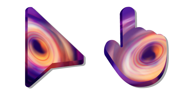 Saturn's Rings Light Cursor