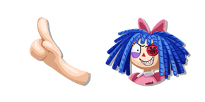 The Amazing Digital Circus Evil Ragatha and her Hand Cursor