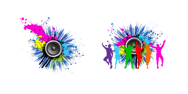 Frutiger Metro Colorful Noisy Party Cursor