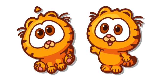 Kawaii Baby Garfield Cursor