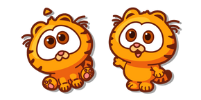Kawaii Baby Garfield Cursor