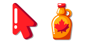 Minimal Maple Syrup Cursor