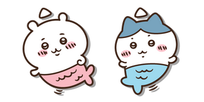 Chiikawa and Hachiware Mermaids Cursor