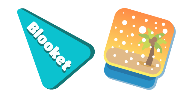 Blooket Tropical Globe Cursor