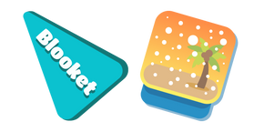 Blooket Tropical Globe Cursor