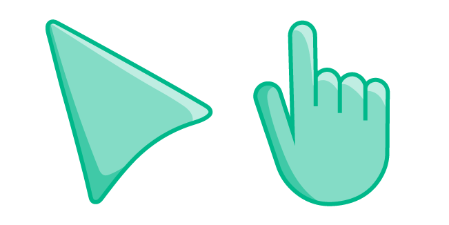 Pearl Aqua Green Cursor