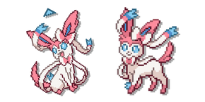 Pokemon Sylveon Píxel cursor