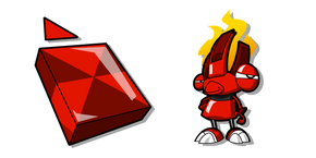 Mixels Flain and an Infernite Cubit Cursor
