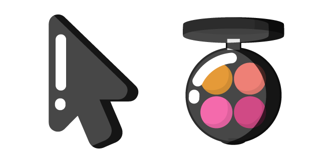 Minimal Makeup Palette Cursor