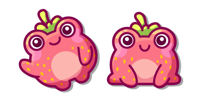 Kawaii Rana Fresa Cursor