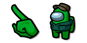 Among Us Show Green aka Unpaid Intern Cursor