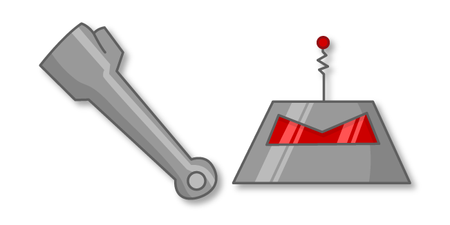 Homestar Runner Visor Robot et sa Main Cursor