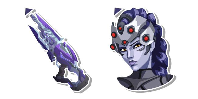 Overwatch 2 Widowmaker and Widow's Kiss Cursor