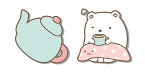 San-X Shirokuma and a Teapot Cursor