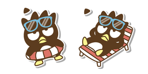 Курсор Sanrio Badtz-Maru on a Beach