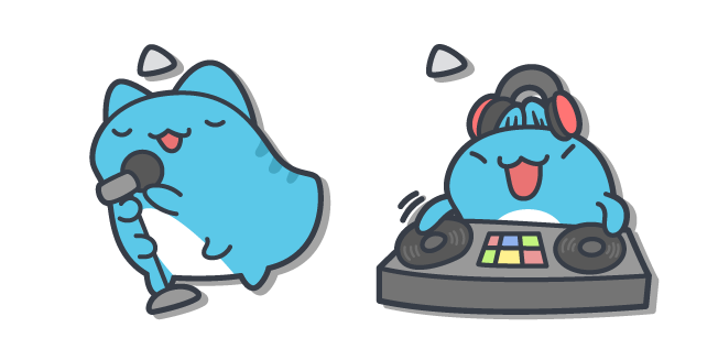 Bugcat Capoo as a Singer and a DJ Cursor