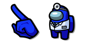 Among Us Show Blue aka Doctor Cursor
