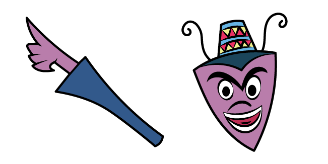 PaRappa the Rapper Guru Ant and his Arm Cursor