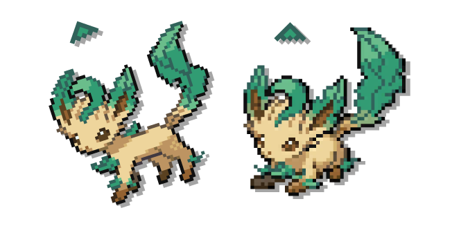 Pokemon Phyllali Pixel Cursor