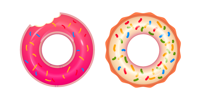 Donut Swimming Rings Cursor