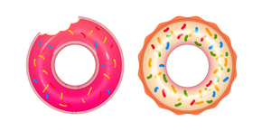 Flotadores con Forma de Rosquilla cursor