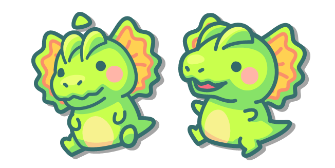 Lindo Dino Dilophosaurus Cursor