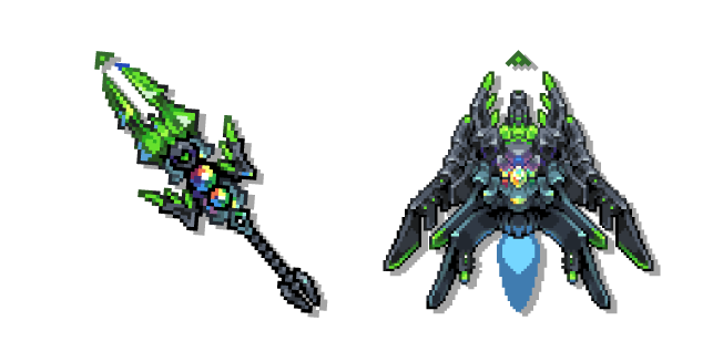 Terraria XS-03 Apollo y La División de Átomo Cursor