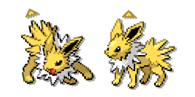 Pokemon Jolteon Píxel Cursor