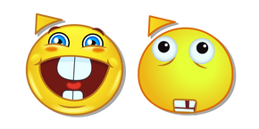 Happy to Sad Emoji Meme Cursor