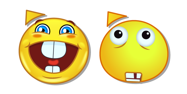 Emojis de Feliz a Triste Meme Cursor