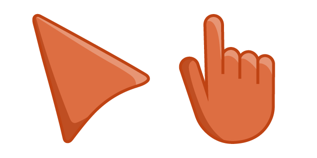 Amanecer Naranja Cursor