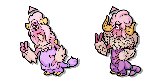 My Singing Monsters Attmoz and Adult Attmoz Cursor