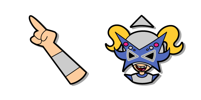 Mucha Lucha Penny Plutonium y su Mano Cursor