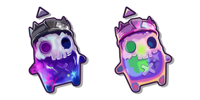 Fortnite Galaxy King Sprite and Holofoil King Sprite Cursor