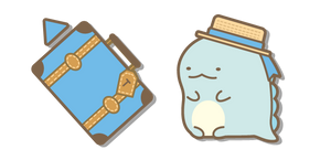 San-X Tokage and its Travel Suitcase Cursor