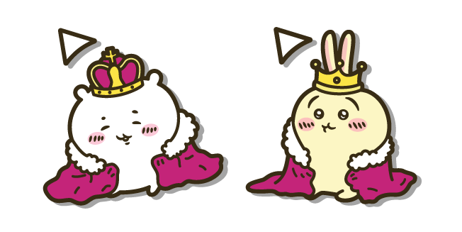 Chiikawa and Usagi Little Kings Cursor
