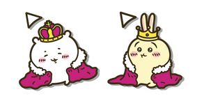 Chiikawa and Usagi Little Kings Cursor
