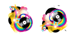 Frutiger Metro Rainbow Disco Curseur