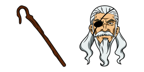 Fairy Tail Hades y su Bastón cursor