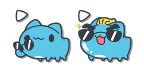 Курсор Bugcat Capoo in Cool Sunglasses