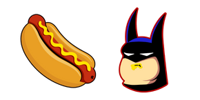 Batman Eats a Hotdog Meme cursor