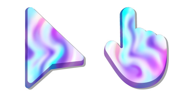 Fluido de Onda Holográfica Fluente Cursor
