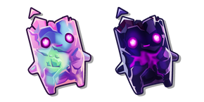 Fortnite Holofoil Zero Point Sprite and Cube Zero Point Sprite Cursor