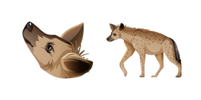 Spotted Hyena Cursor