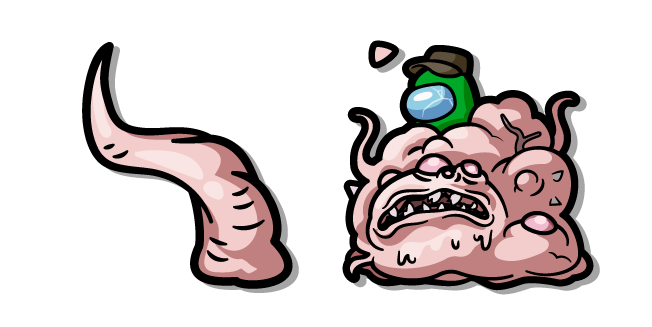 Among Us Show Green True Form Cursor