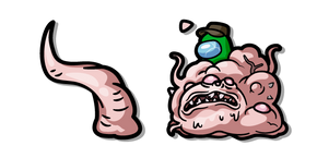 Among Us Show Green True Form Cursor