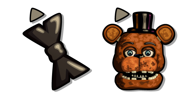 Five Nights at Freddy's Withered Freddy y su Pajarita Cursor