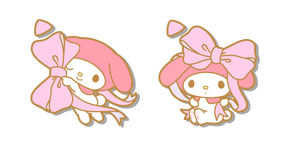 Курсор My Melody with a Giant Pink Bow