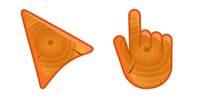 Tree Growth Rings Color Cursor